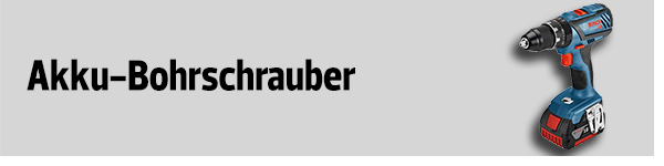 Akku-Bohrschrauber
