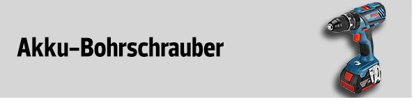 Akku-Bohrschrauber