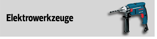 Elektrowerkzeuge