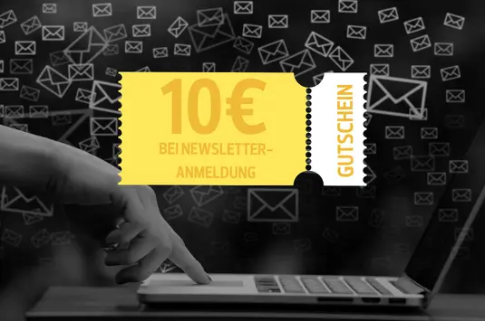 10€ Gutschein für die Gutscheinanmeldung